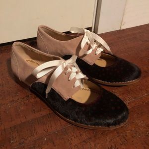 Pilcro and the Letterpress Olivia cutout Oxfords